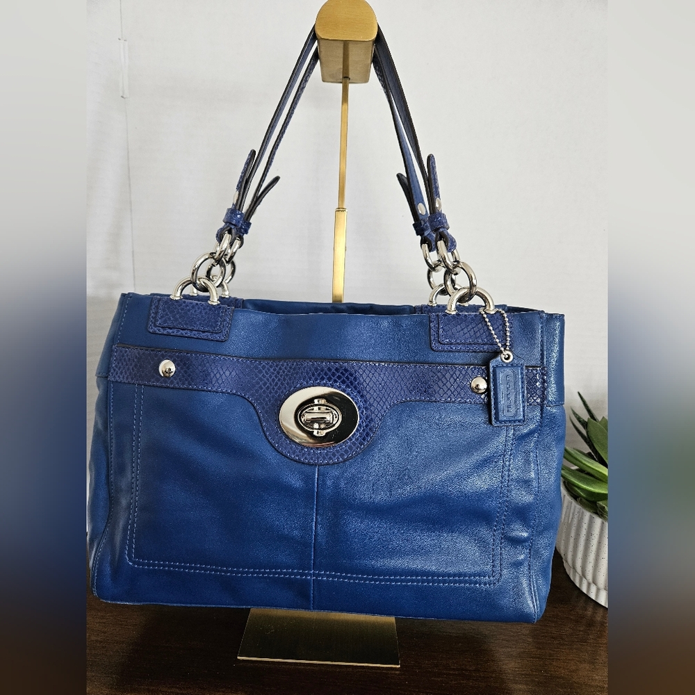 Coach Penelope  Snake Embossed Leather F16531 Shoulder Bag